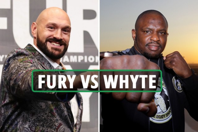 , Tyson Fury vows to ‘teach Dillian Whyte a lesson’ after Brit rival refused to show up at press conference ahead of fight