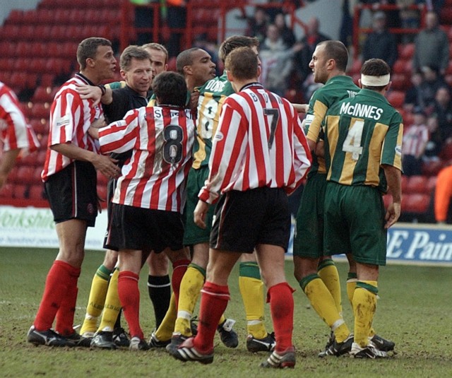 , Keith Curle looks back at Battle of Bramall Lane 20 years on – the only English game ever abandoned for lack of players