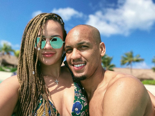 , Fabinho’s wag Rebeca Tavares has two words for Alexis Sanchez after Inter Milan star sent off for lunge on Liverpool ace
