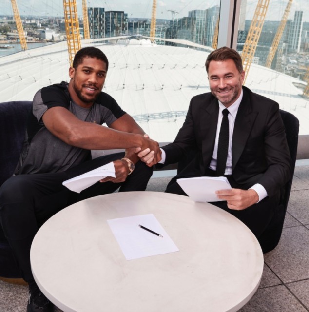 , Anthony Joshua ‘very happy’ with new training base in Loughborough but Eddie Hearn hints at ‘other additions’ to camp