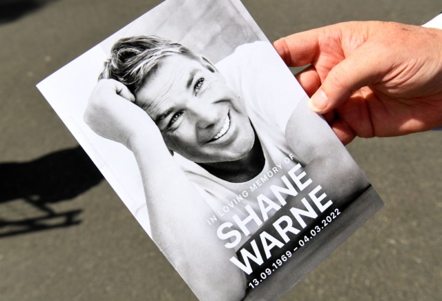 , Shane Warne’s heartbroken family say final farewell to cricket legend as mourners gather for funeral in Melbourne