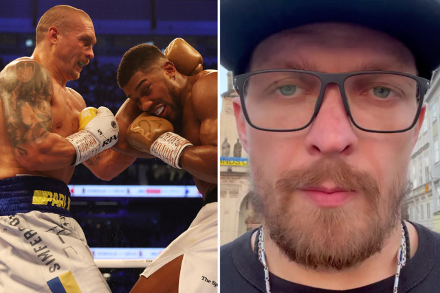 , Vitali Klitschko gives Oleksandr Usyk his blessing to rematch Anthony Joshua and offers to give boxing champ advice