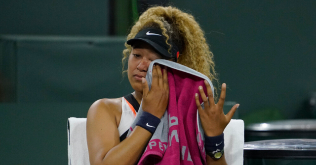 , Naomi Osaka breaks down in tears after heckler shouts ‘you suck’ during defeat in Indian Wells