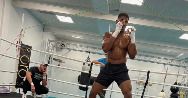 , Anthony Joshua ‘very happy’ with new training base in Loughborough but Eddie Hearn hints at ‘other additions’ to camp