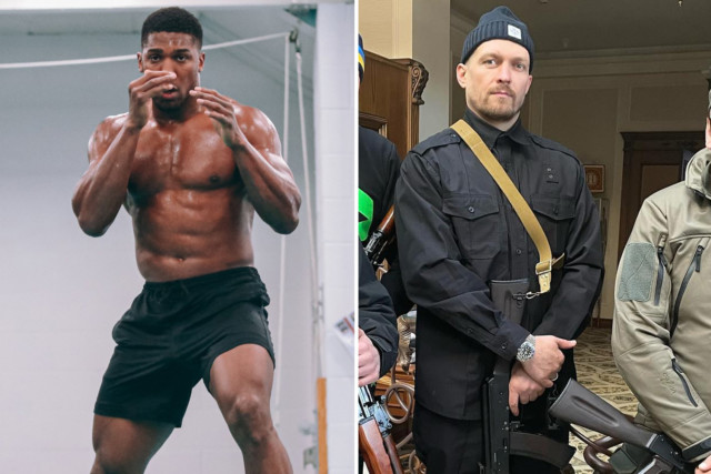 , Anthony Joshua reveals why he’s backing Eddie Hall versus Thor as Strongmen prepare to face off in Dubai tonight