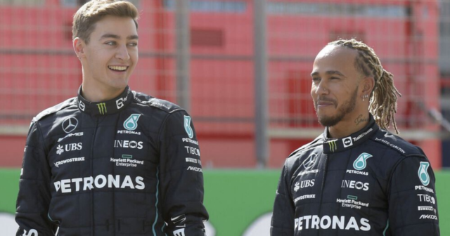 , Lewis Hamilton branded ‘GOAT’ by Mercedes team-mate George Russell as he reveals all over relationship with F1 legend