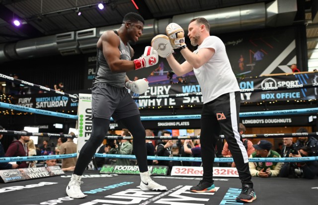 , Meet David Adeleye, Tyson Fury’s unbeaten sparring partner set to continue rapid rise on Dillian Whyte undercard