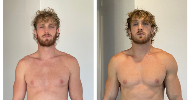 , Logan Paul shows off amazing ‘three day body transformation’ ahead of Wrestlemania appearance