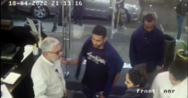 , New CCTV footage shows brave restaurant staff help Amir Khan and wife Faryal as boxer robbed of £71k watch at gunpoint