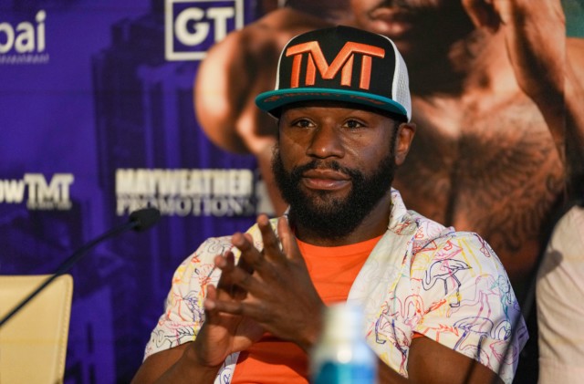 , Floyd Mayweather claims he earned $1million for a press conference as he defends schedule clash with Gervonta Davis