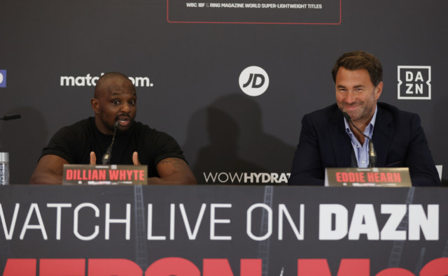, ‘Knock Tyson out’ – Hearn tells how AJ’s Usyk loss can show Dillian Whyte how to stun Fury as he predicts result
