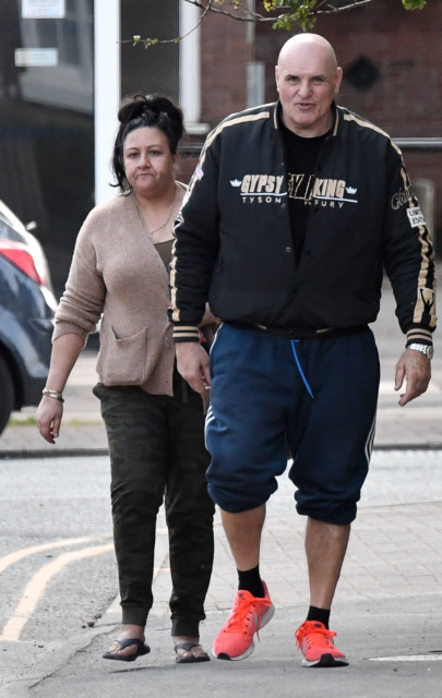 , Tommy Fury heads out with mum Chantal and dad John in Cheshire as he prepares for fight on Tyson Fury undercard