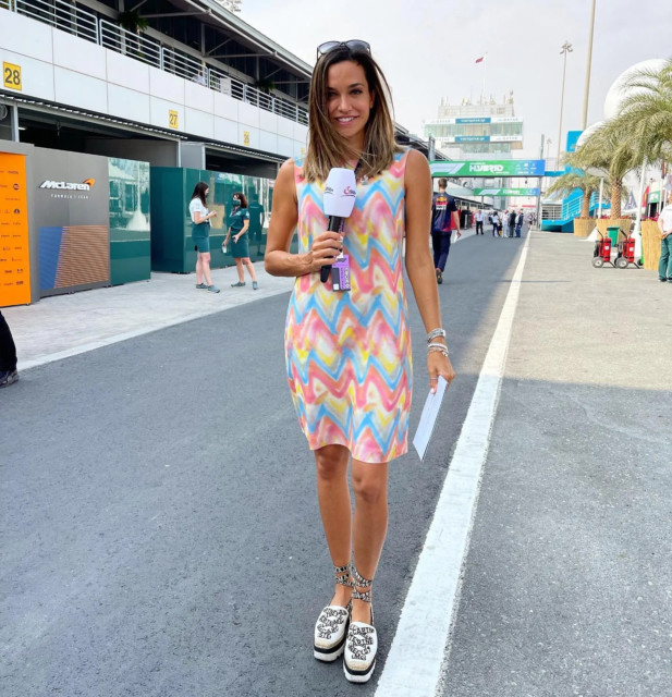 , Meet Fernando Alonso’s amazing new girlfriend Andrea Schlager, the stunning journalist who caught his eye covering F1