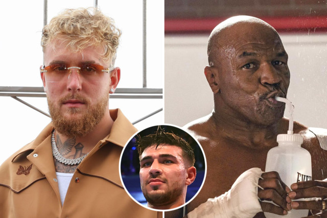 , Jake Paul brutally trolls ‘s***’ fighter’ John Fury with clips of him being KO’d and claims Tommy’s dad had ‘glass jaw’