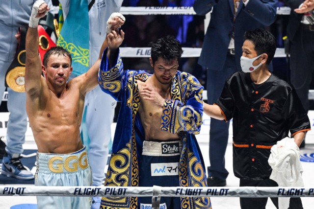 , Gennady Golovkin secures ninth-round KO win against Ryota Murata to set up Canelo Alvarez trilogy