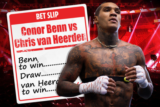, Eddie Hearn claims Chris van Heerden will be Conor Benn’s final test before he steps up to elite welterweight level