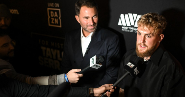 , Watch brutal moment Eddie Hearn tells Jake Paul he will never win a world title and is yet to take on a ‘real fighter’