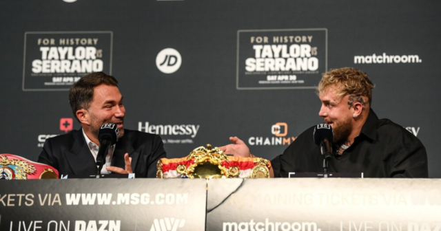 , Watch Jake Paul and Eddie Hearn make huge $1m wager for boxing super-fight this weekend