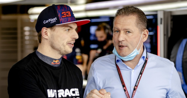 , Max Verstappen’s dad relishes Lewis Hamilton’s F1 woes after watching star son LAP Mercedes rival at Emilia Romagna GP