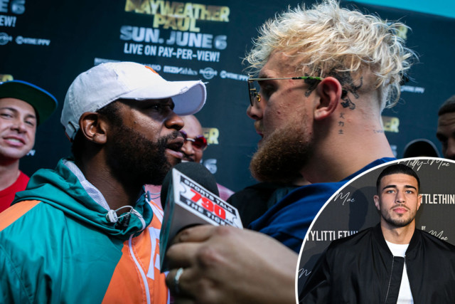 , Patrice Evra’s boxing opponent Adam Saleh eyes Floyd Mayweather fight in Dubai and says ‘I could give him some problems’