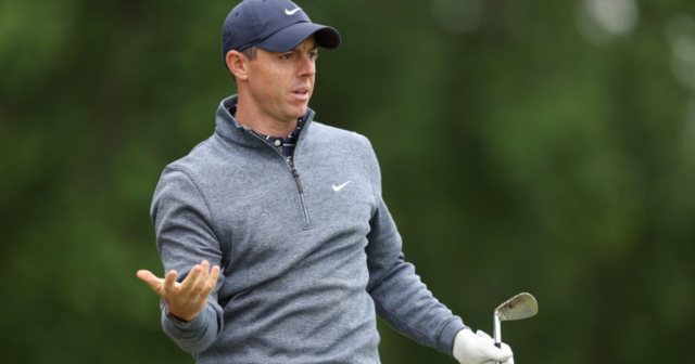 , Rory McIlroy’s hopes of ending eight-year wait for a Major suffer body blow after two awful holes at PGA Championship