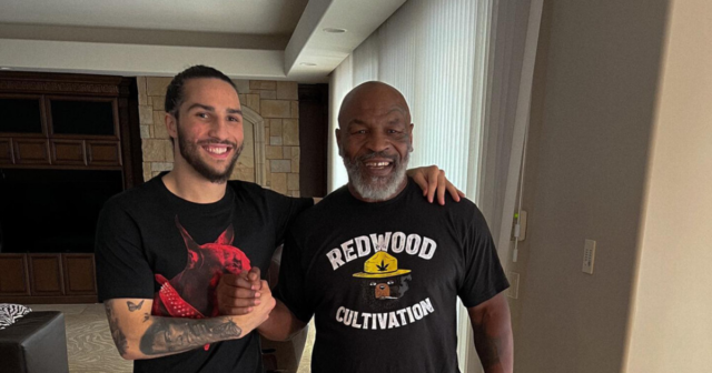 , Mike Tyson meets Muhammad Ali’s unbeaten grandson Nico as boxing legend invites him to $100k pigeon mansion