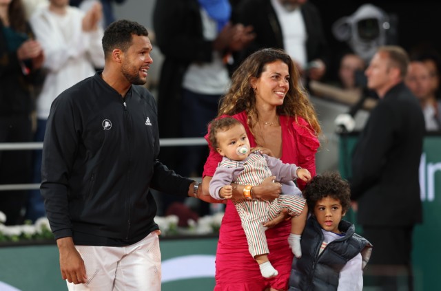 , Watch retiring Jo-Wilfried Tsonga burst into tears in front of avid French Open crowd BEFORE losing last-ever match