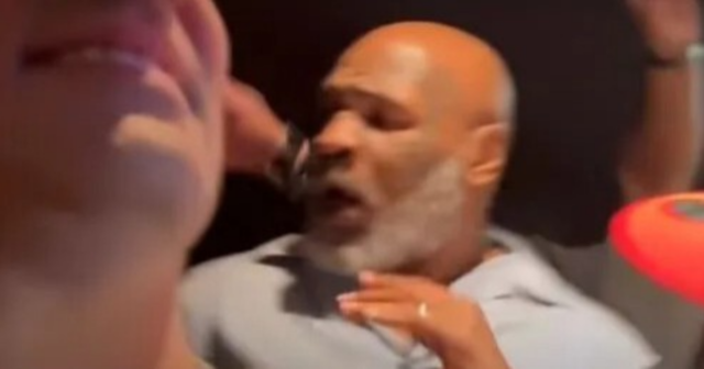 , Mike Tyson has another run-in with fan just weeks after boxing legend beat a passenger on plane