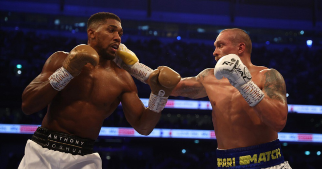 , Anthony Joshua rematch with Oleksandr Usyk could be agreed THIS WEEK so they can start ‘bashing up sparring partners’