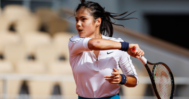 , When is Emma Raducanu playing at the French Open? Stream, TV channel, start time for Roland Garros