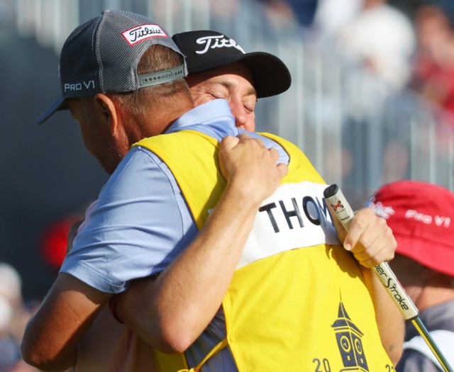 , Justin Thomas storms to PGA Championship win after shooting low final round and edging Will Zalatoris in nervy playoff