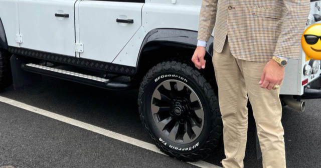 , ‘Lord of the Ring’ – Tyson Fury suited and booted as he poses alongside luxury jeep while enjoying retirement