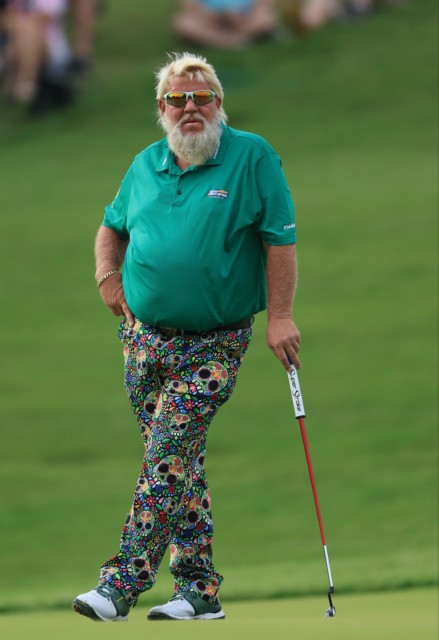 , Chain-smoking John Daly’s crazy on-course diet at PGA Championship stuns fans before he wolfs down wings at Hooters