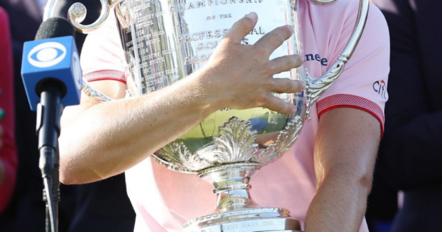 , Justin Thomas storms to PGA Championship win after shooting low final round and edging Will Zalatoris in nervy playoff