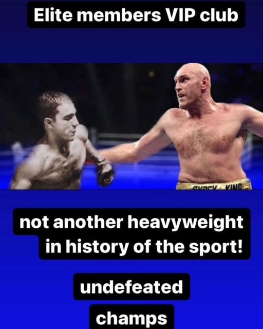 , ‘Enuf said’ – Tyson Fury says he and heavyweight icon Rocky Marciano are part of elite undefeated club after retirement