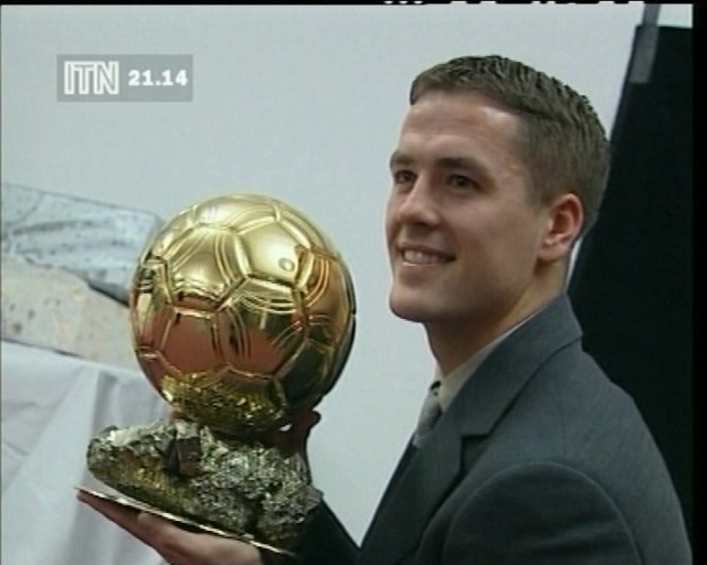 Owen is the only Englishman in the last 40 years to win the Ballon d'Or 