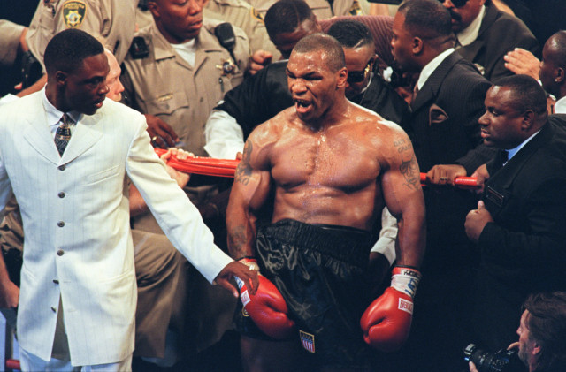 , Inside Mike Tyson and Floyd Mayweather’s 22-year feud as war of words continues to escalate between the pair