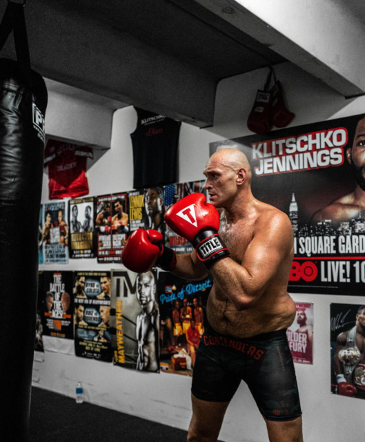 , Tyson Fury trains with UFC star Nick Diaz after hinting at MMA switch following boxing retirement in throwback snaps