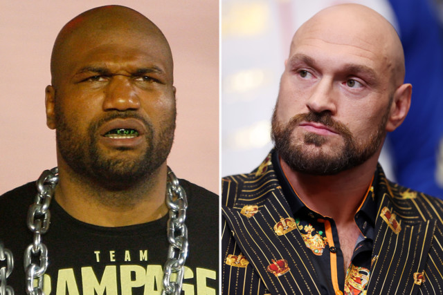 , Tyson Fury urged by UFC star Tom Aspinall to fight Francis Ngannou in mixed-rules bout including low kicks and clinching