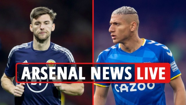 , Arsenal draw up 12-MAN transfer shortlist including Jesus, Martinez, Tielemans and Neves ahead of huge overhaul