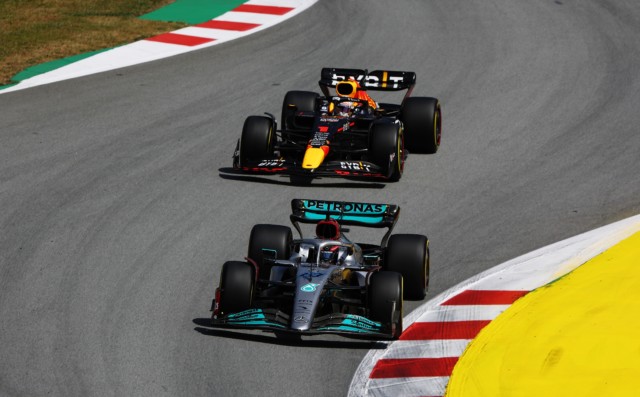 , Verstappen capitalises on Leclerc’s engine failure at Spanish GP as Lewis Hamilton recovers after nightmare start