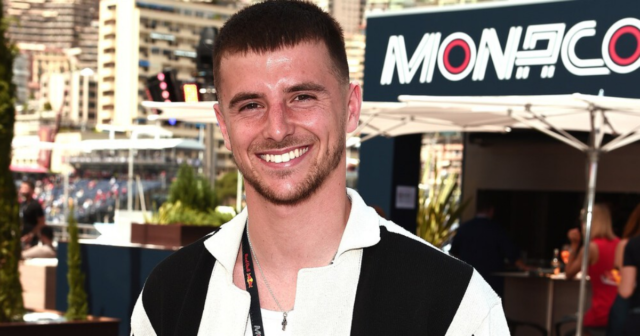 , Chelsea star Mason Mount spotted at Monaco Grand Prix in £940 chequered flag-style black and white jacket
