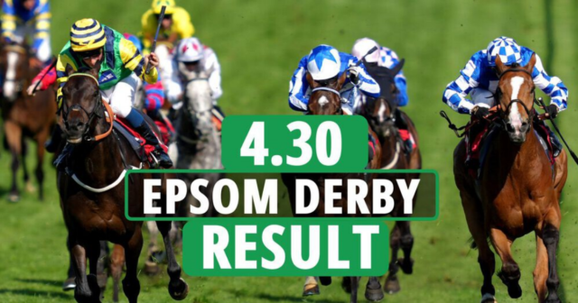 , Who won the Epsom Derby 2022? How EVERY horse finished in 4.30 on Saturday