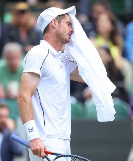 , Andy Murray does UNDERARM SERVE as he battles back from set down to beat James Duckworth at Wimbledon under roof