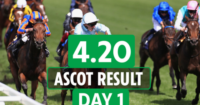 , Who won the 4.20 at Ascot? How EVERY horse finished in the St James’s Palace Stakes