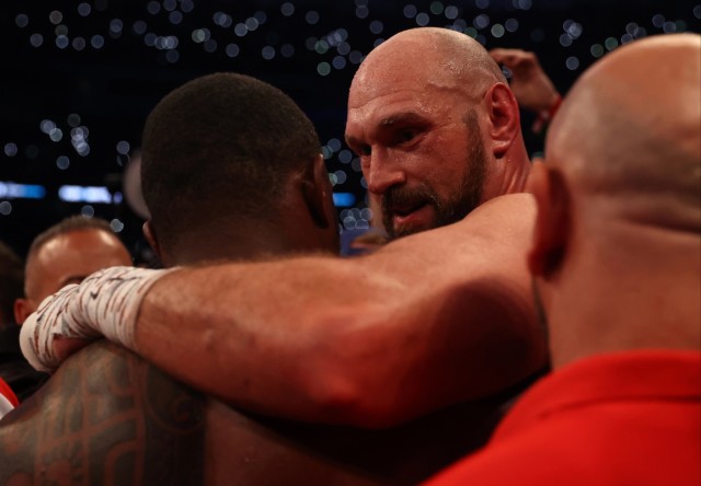 , Tyson Fury hits back at Dillian Whyte over claims he used ‘illegal’ move and says he PRAYED for rival before fight