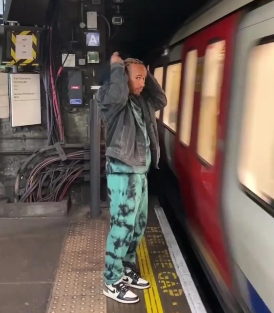 , Lewis Hamilton heads out to see family and friends on London Underground ‘for first time in years’ as F1 star relaxes