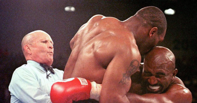 , Mike Tyson describes what Evander Holyfield’s ear tasted like 25 years on from biting rival in the ring