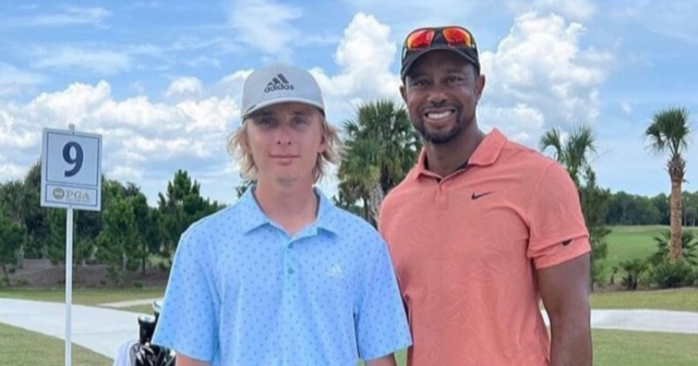 , Rare photo shows true extent of Tiger Woods’ horror leg injury with fans amazed golf legend can still play