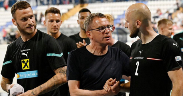 , Ralf Rangnick inspires Austria to stunning win in first match since Man Utd exit and fans are all saying the same thing